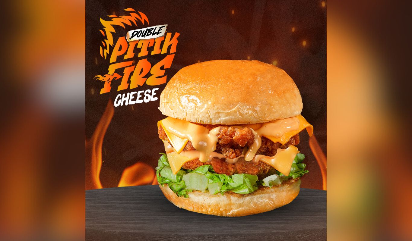 Burger Ayam Pedas Menggoda Lidah, Bangor Ada Burger Spicy Lava